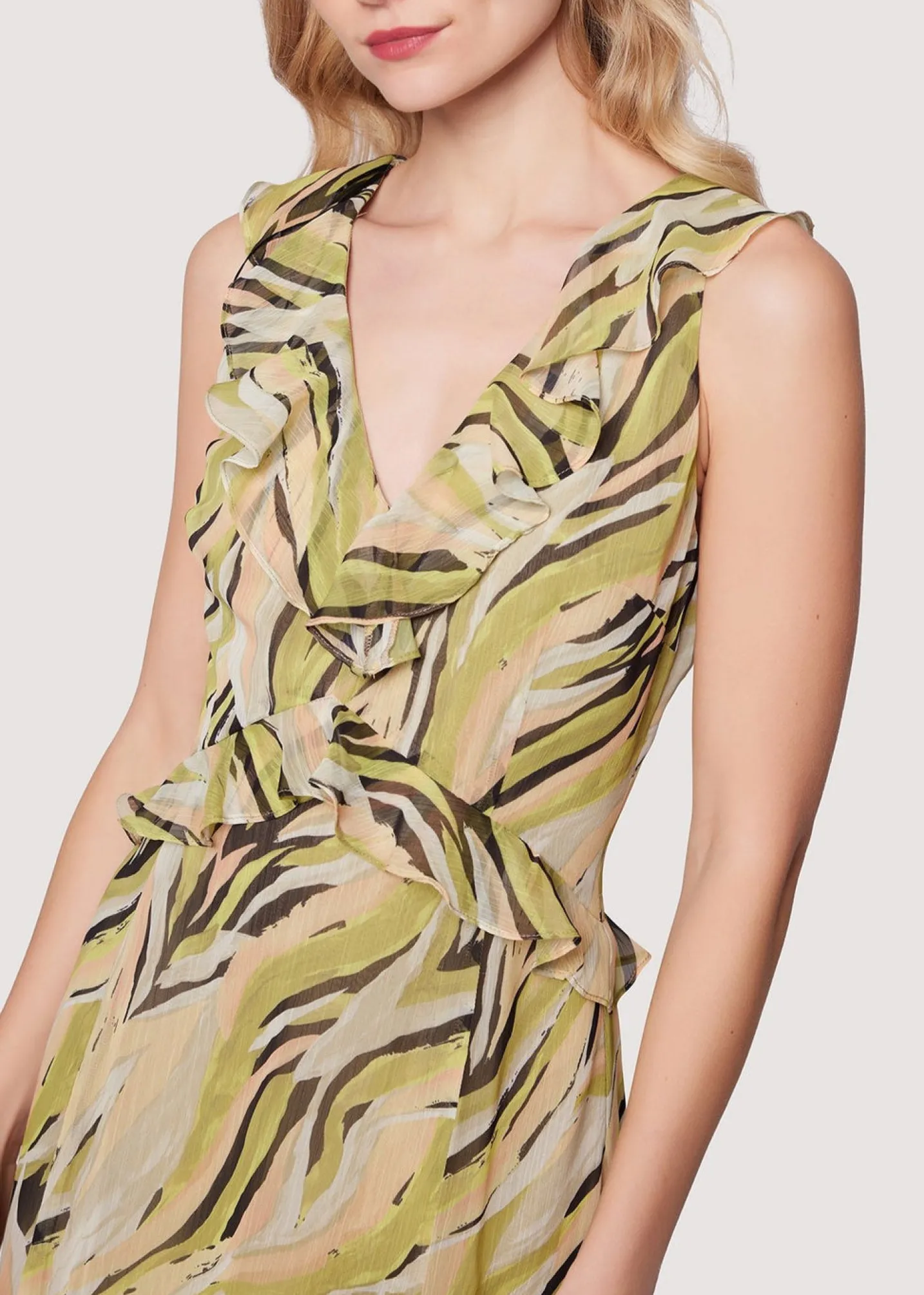 Lost + Wander Dresses*Arroyo Willow Maxi Dress GREEN-MULTI