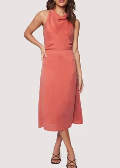 Lost + Wander Dresses*Desert Marigold Midi Dress RUST